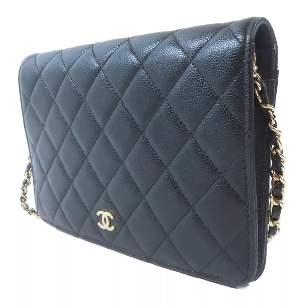 💎✨ BEAUTIFUL ✨💎 WOC CHANEL WITH PHONE CASE CROSSBODY QUILTED - Picture 5 of 17